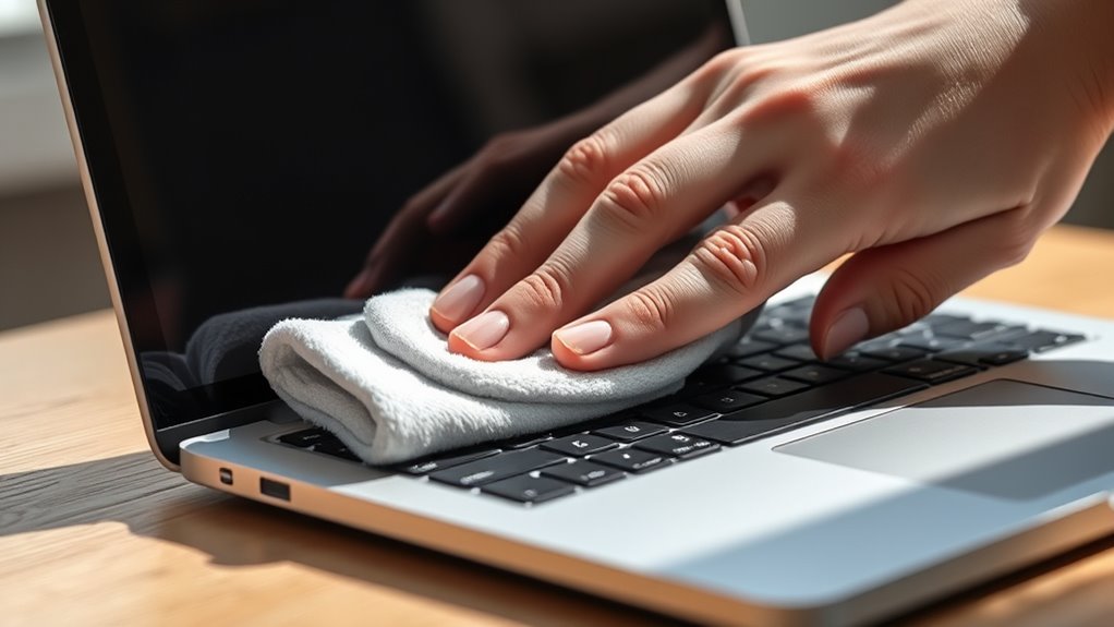 czyszczenie MacBook Air 13