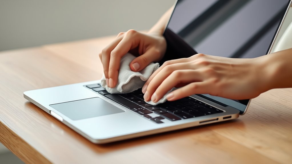 czyszczenie MacBook Air M2