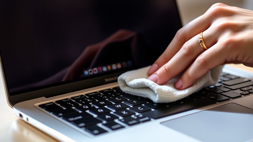czyszczenie MacBook Pro 13 touch bar