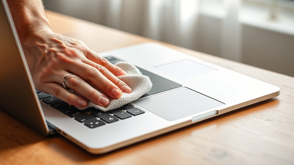 czyszczenie MacBooka Pro M1