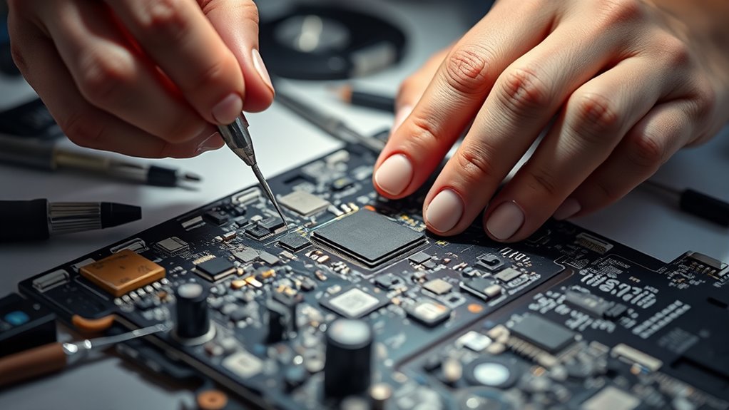 częste problemy z płytą główną MacBooka Pro M1 13