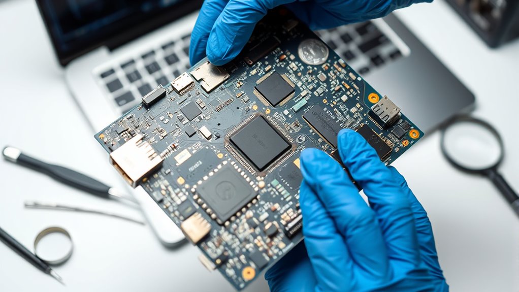 typowe problemy z płytą główną MacBooka Pro