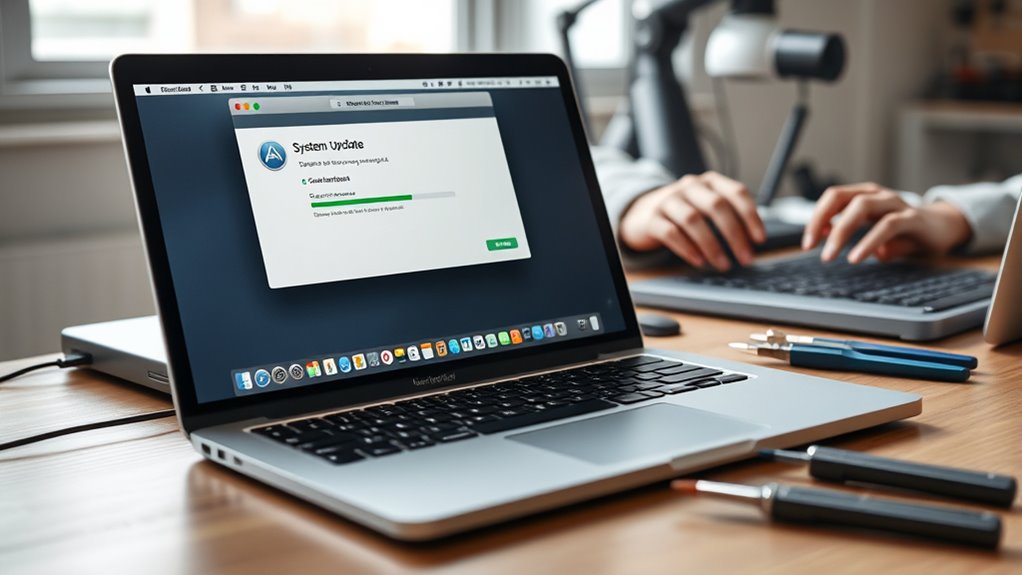 powszechne problemy macos na macbooku