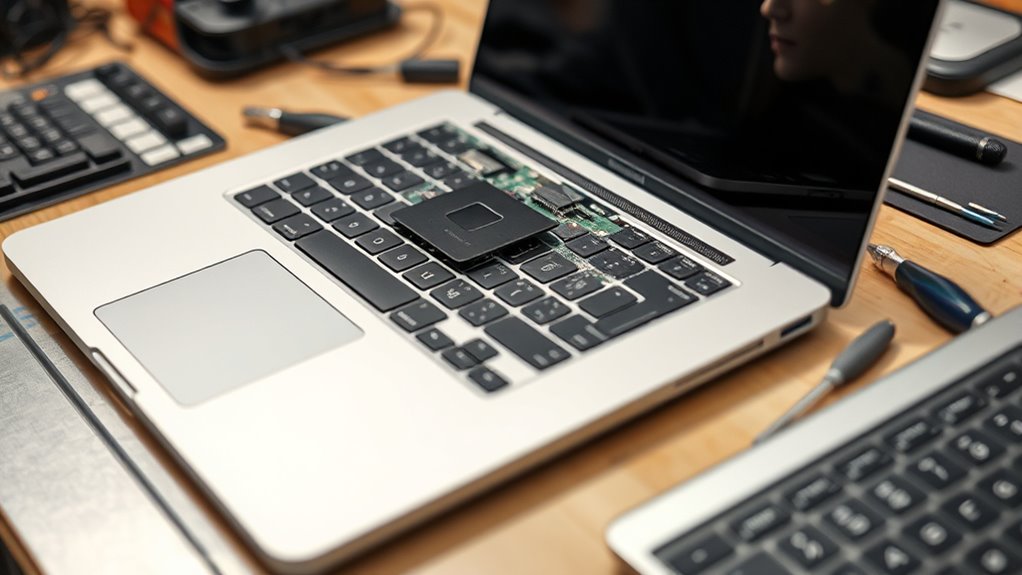 kompaktowy potężny zintegrowany laptop
