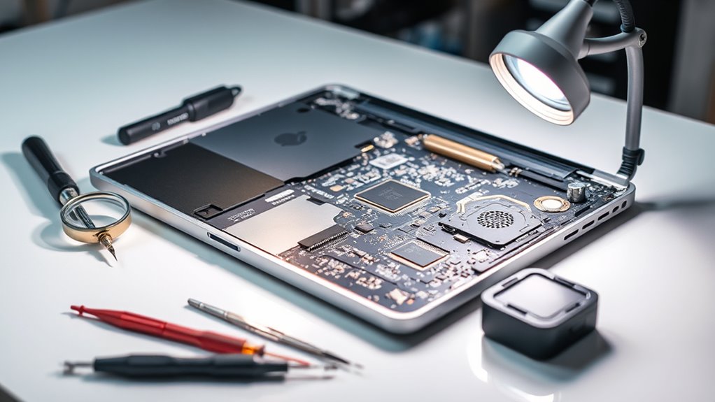niezbędne narzędzia do naprawy MacBooka