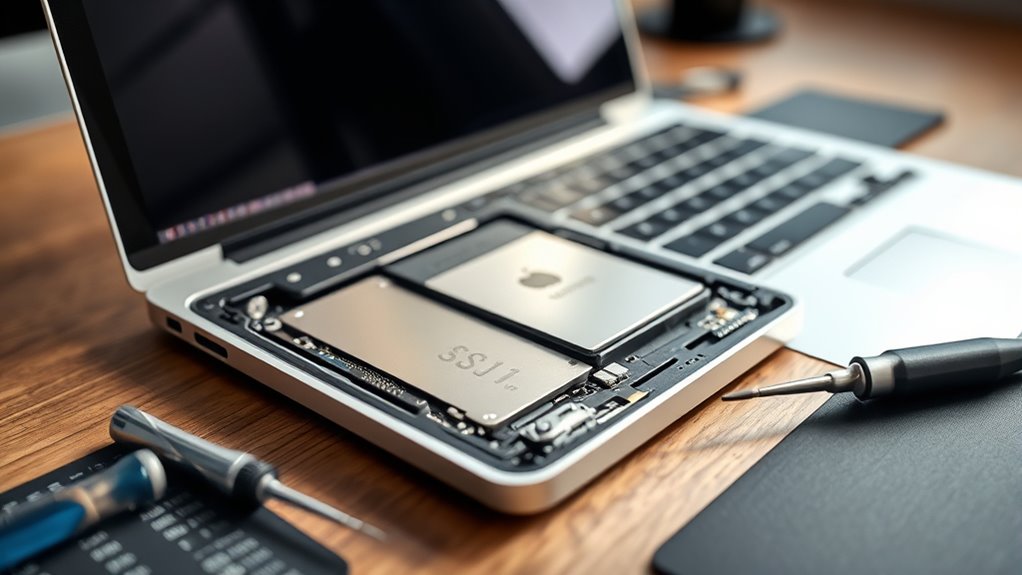 zidentyfikuj model dysku SSD MacBooka