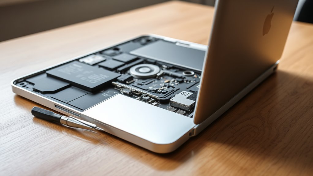 naprawa systemu macbook 13
