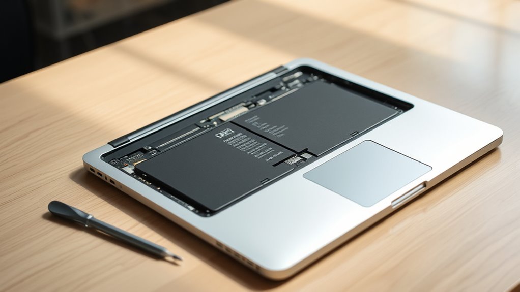 wymiana baterii w MacBook Air M2