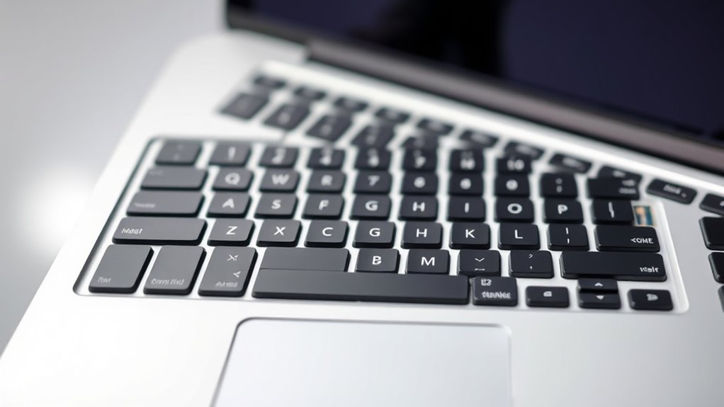 wymiana klawiatury w MacBooku Pro 13