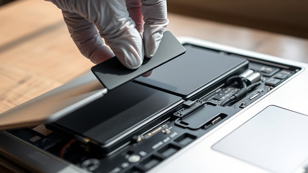 wymiana baterii w MacBooku Pro 15