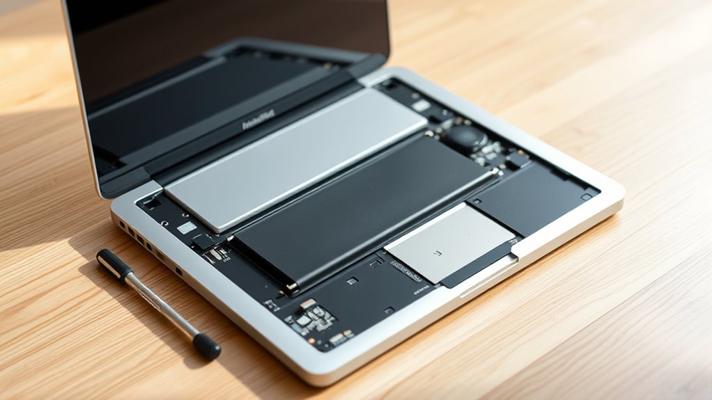 wymiana baterii w MacBooku Pro