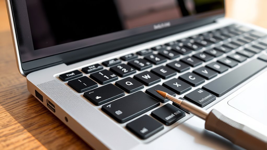problemy z klawiaturą MacBook Pro