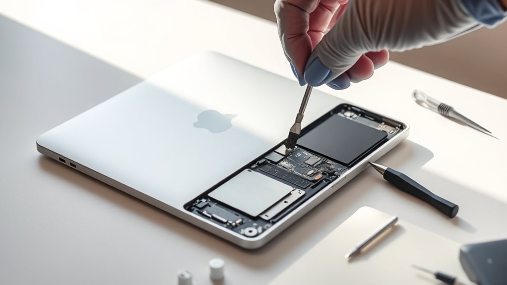 wymiana portu ładowania MacBook Pro M1