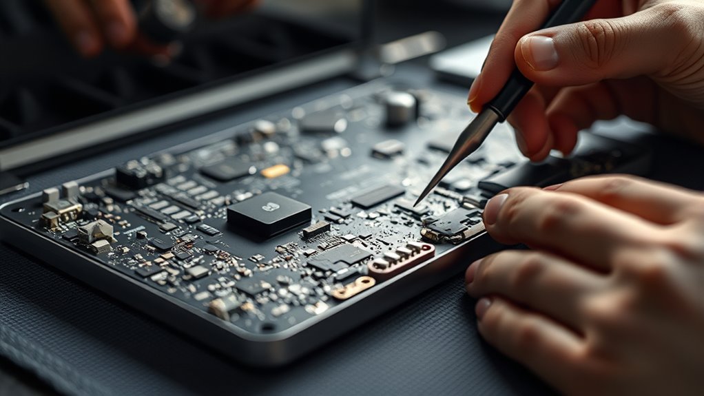 naprawa płyty głównej MacBook Pro M1