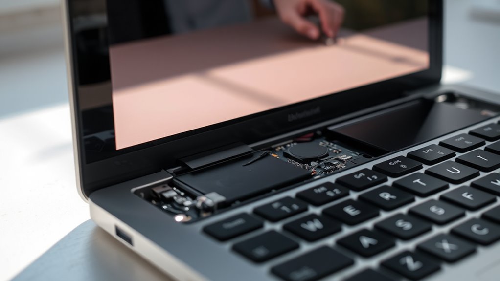 wymiana ekranu macbook pro m1