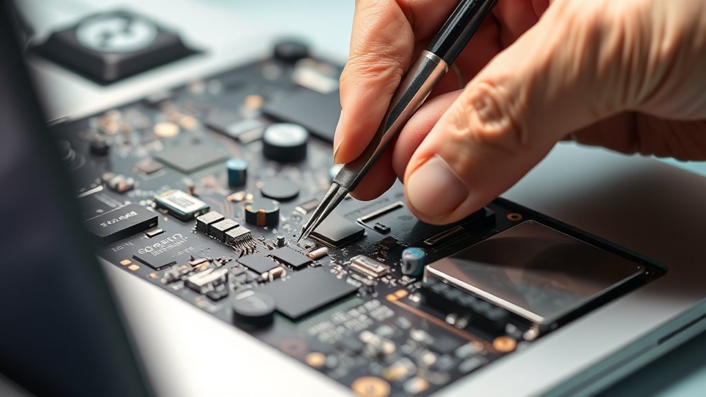 problemy z płytą główną MacBooka Pro M2