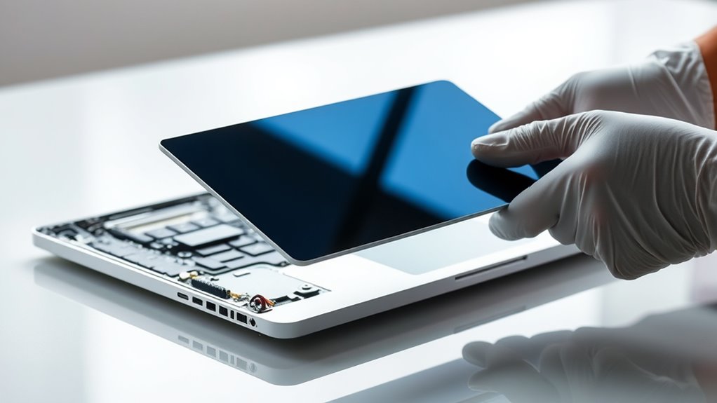wymiana ekranu MacBook Pro M2