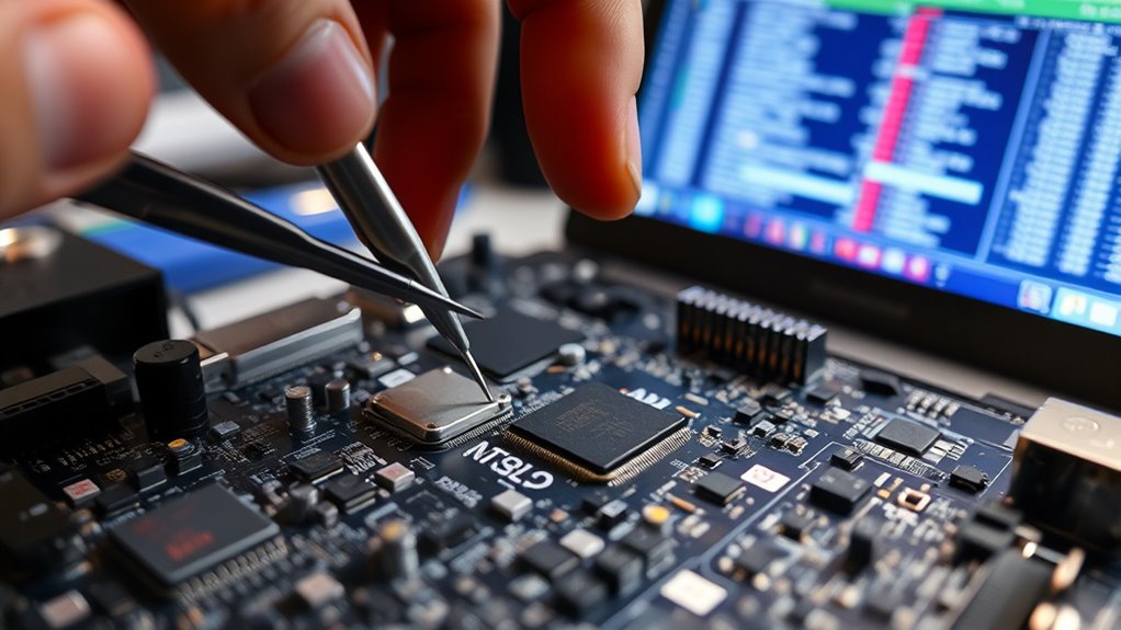 Naprawa płyty głównej MacBook Pro M3