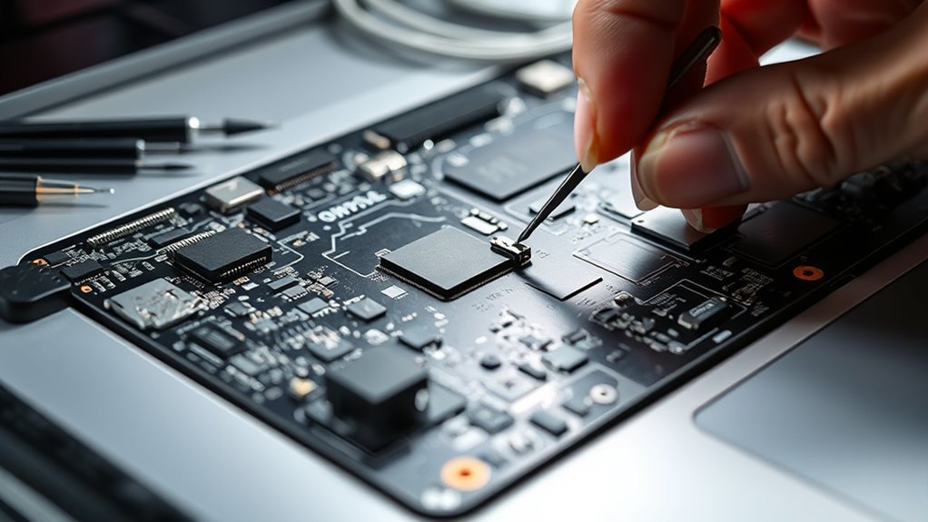 naprawa płyty głównej MacBook Pro