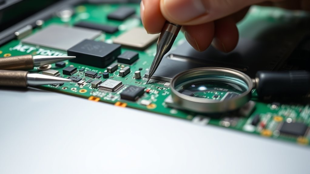 problemy z płytą główną MacBook Pro