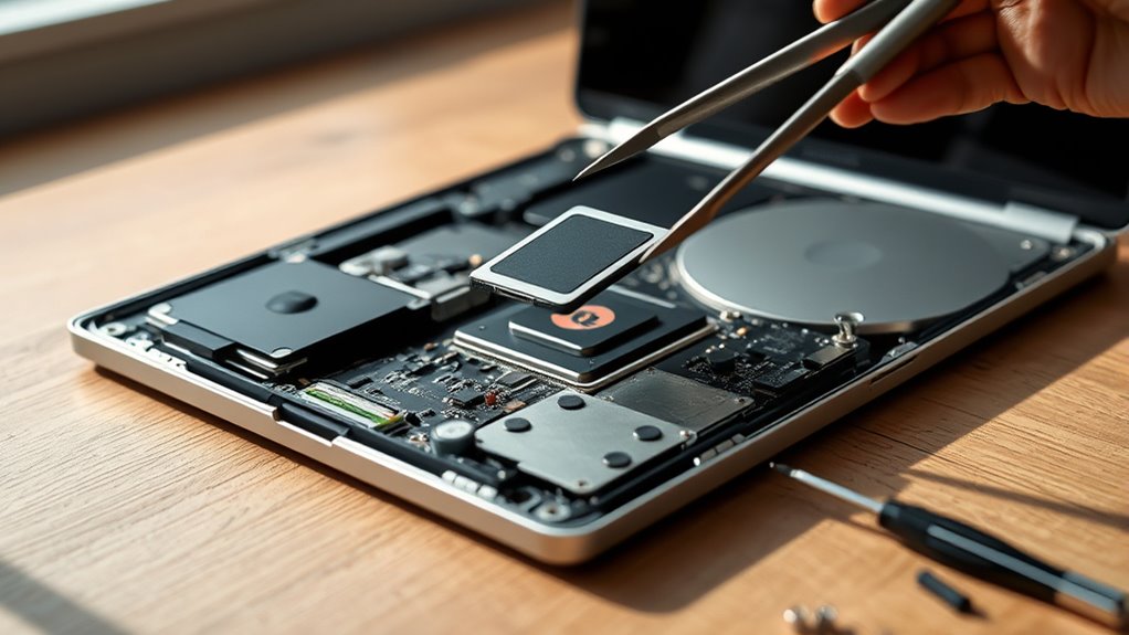 upgrade dysku SSD MacBook Pro