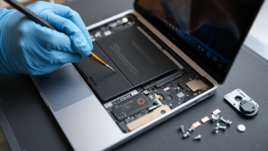 naprawa i ulepszenia MacBooka