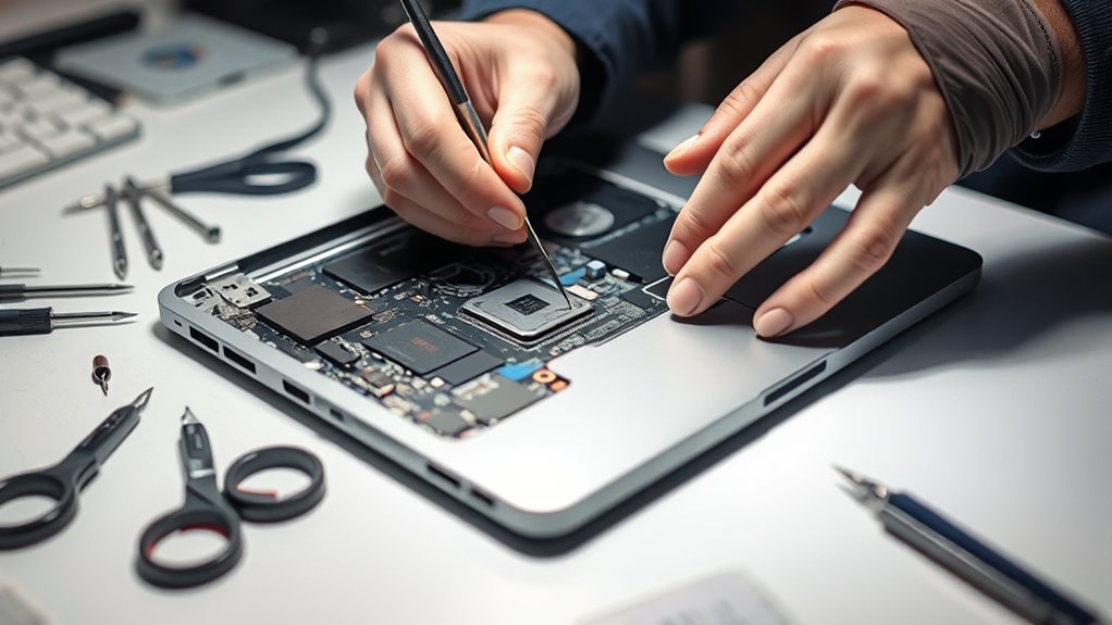 opcje czasu naprawy MacBooka