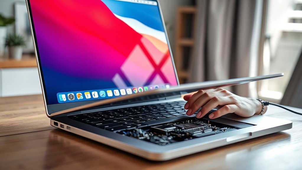 problemy z macos na macbook air