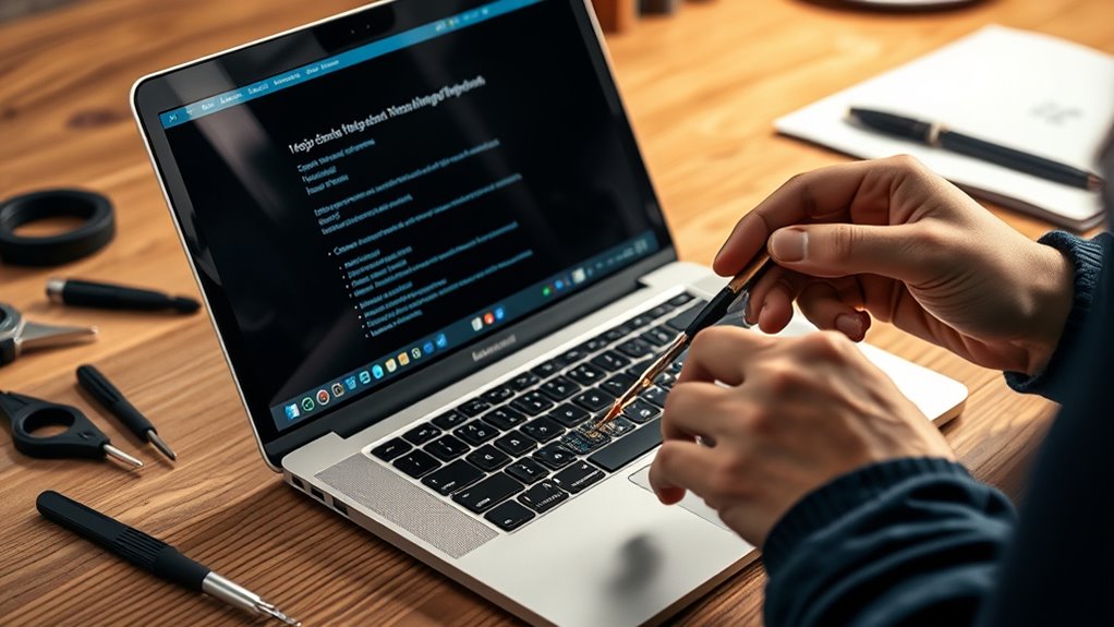 naprawa macos po zalaniu