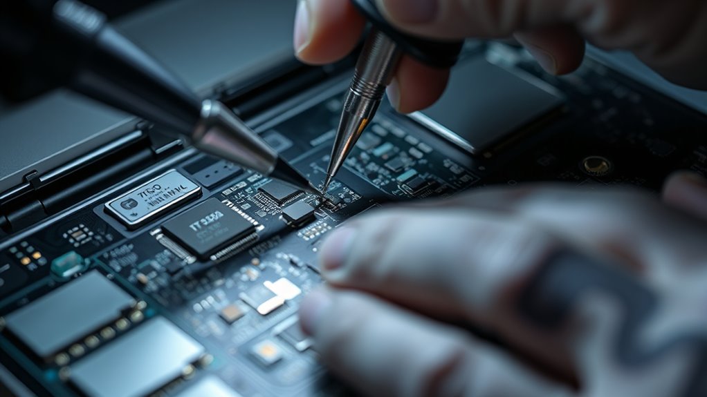 precyzyjne techniki naprawy płyty głównej