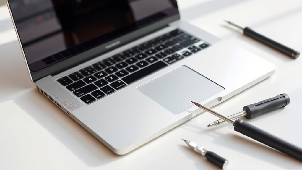 przygotuj MacBooka do naprawy