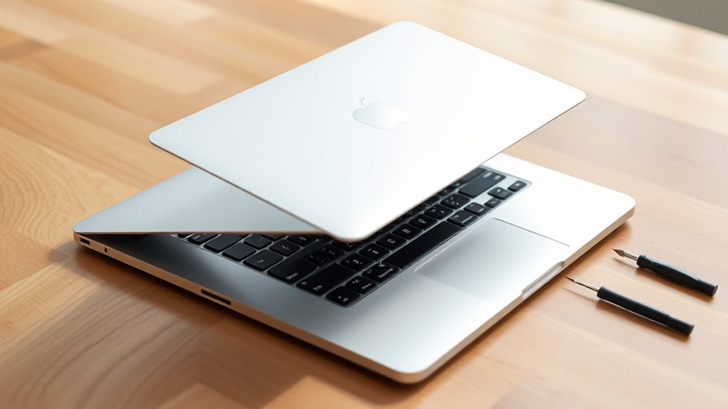 przygotuj MacBooka do wymiany ekranu