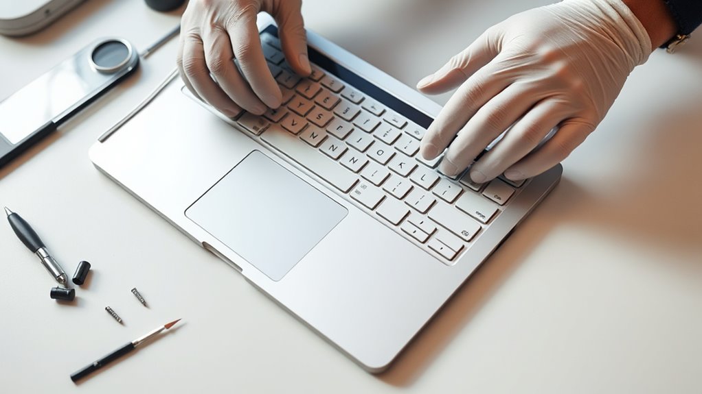 prawidłowa technika instalacji klawiatury