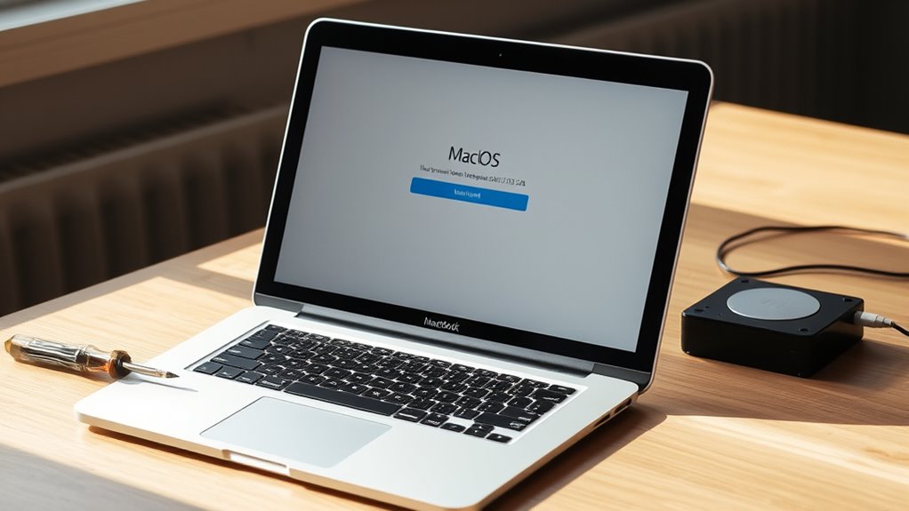 zainstaluj ponownie macOS z kopią zapasową