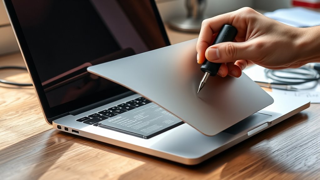 oznaki awarii baterii MacBooka