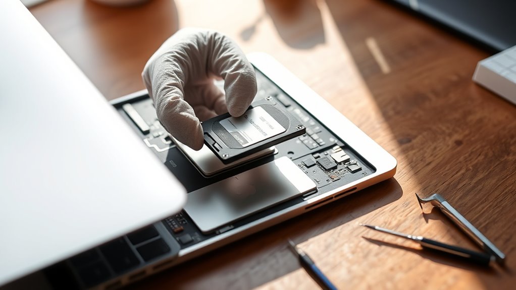 upgrade dysku SSD do MacBooka z 2018 roku