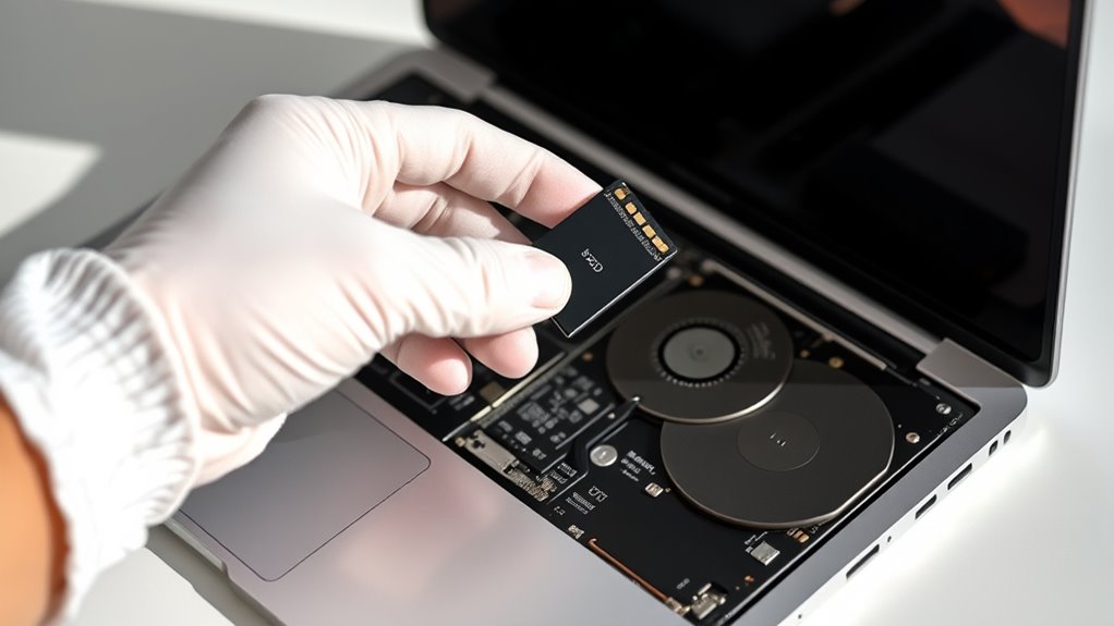 upgrade dysku SSD do MacBooka
