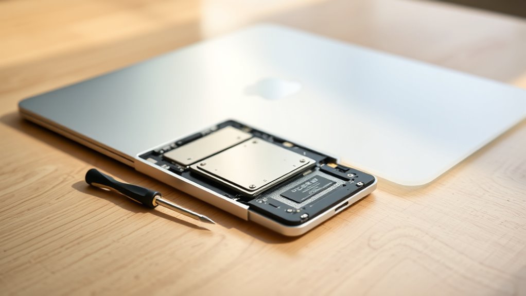 upgrade dysku SSD do MacBooka