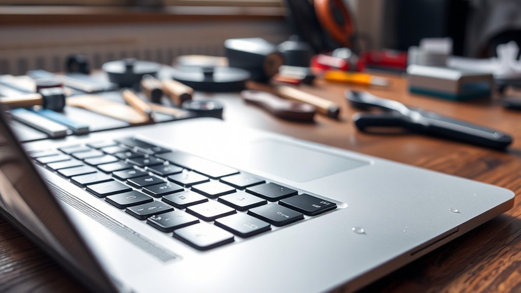 opcje naprawy MacBooka po zalaniu