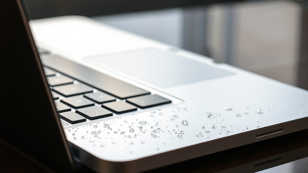 mokry MacBook Pro M3