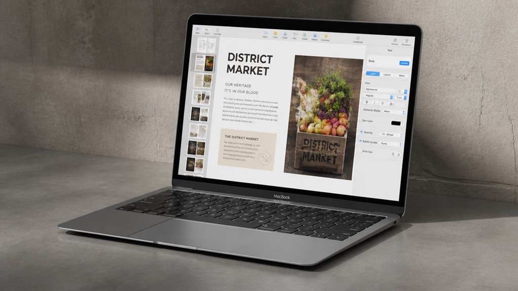 piękne dokumenty na mac pages zamiast
