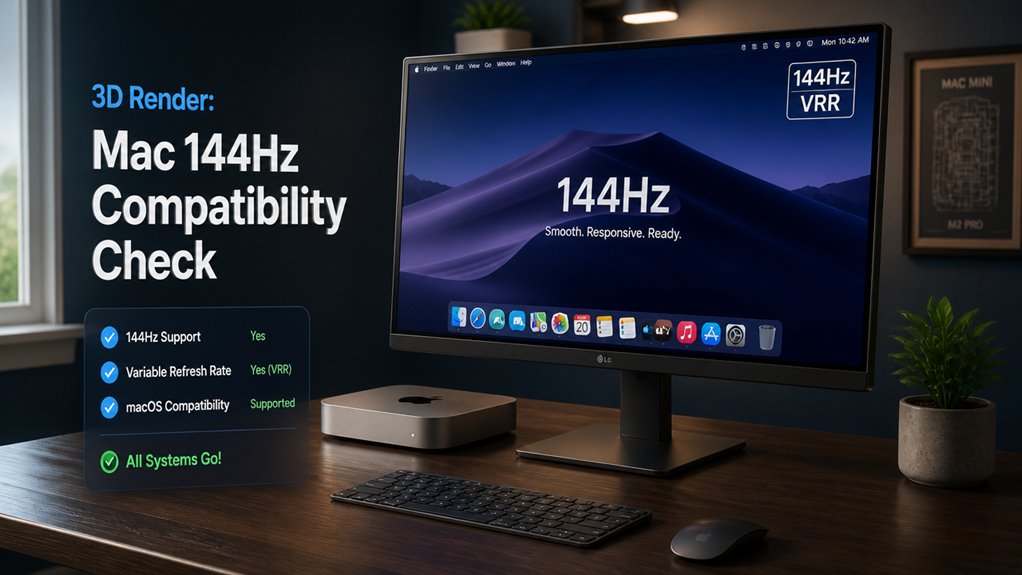 czy Mac może osiągnąć 144 Hz