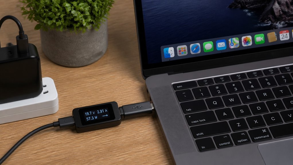 USB samochodowe nie ma mocy do ładowania laptopa