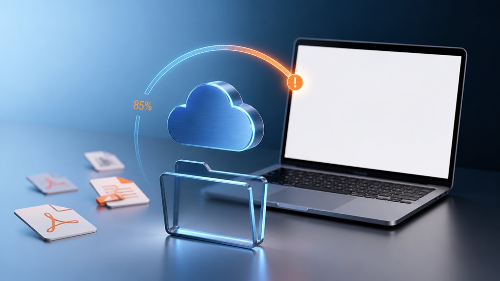 sprawdź pamięć iCloud przed synchronizacją