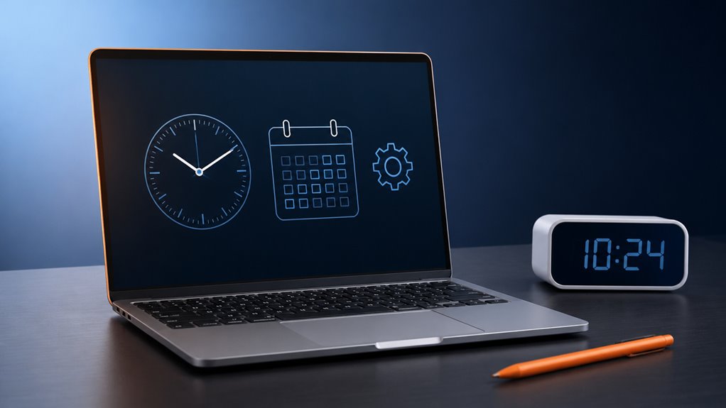 sprawdź datę czas strefę czasową mac