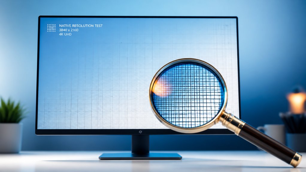 najpierw sprawdź natywną rozdzielczość monitora