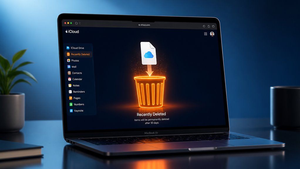 Sprawdź ostatnio usunięte w iCloud Drive