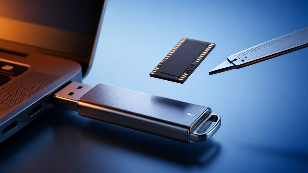 Sprawdź najpierw pojemność dysku USB