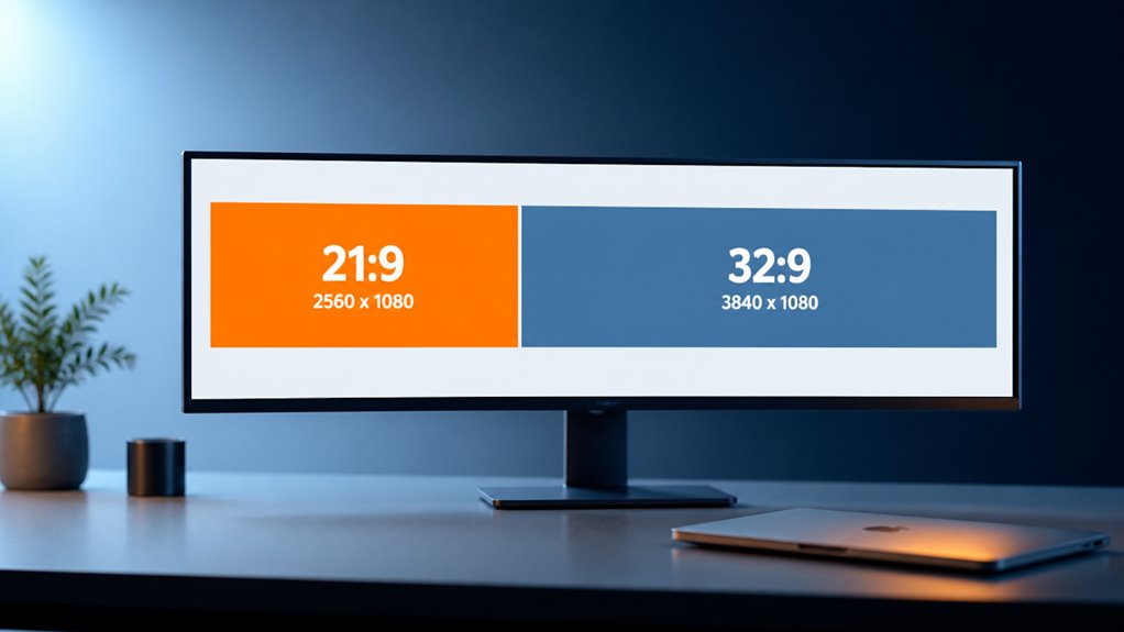 mądrze wybierając ultrapanoramiczny współczynnik proporcji