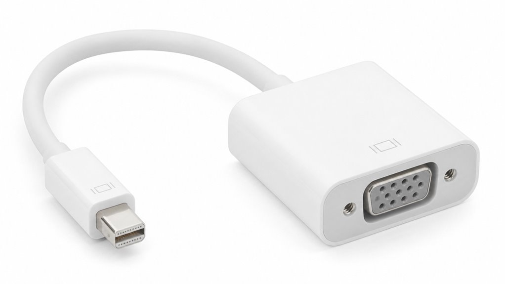 podłączanie starego monitora VGA/DVI do MacBooka